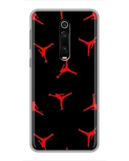 Чехол для Xiaomi Redmi K20 с картинкой «Jordan Red Pattern»
