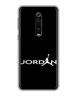 Чехол для Xiaomi Redmi K20 с картинкой «Jordan White Logo»