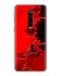 Чехол для Xiaomi Redmi K20 с картинкой «Jordan Red Smoke»