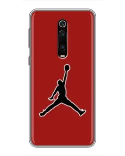 Чехол для Xiaomi Redmi K20 с картинкой «Jordan Red Back»
