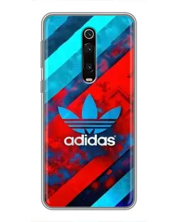 Чехол для Xiaomi Redmi K20 с картинкой «Абстракция Adidas»