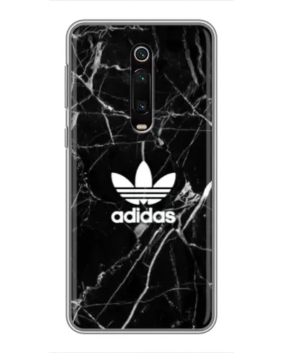 Чехол для Xiaomi Redmi K20 с картинкой «Белый мрамор Adidas»