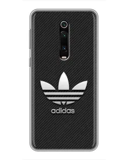 Чехол для Xiaomi Redmi K20 с картинкой «Adidas Карбоновая текстура»