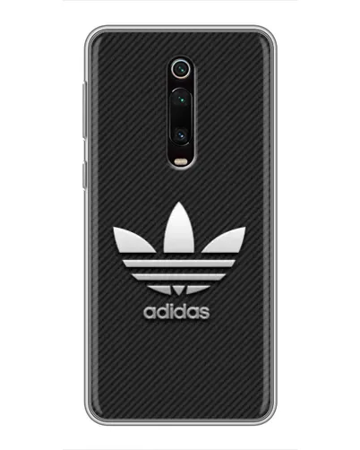 Чехол для Xiaomi Redmi K20 с картинкой «Adidas Карбоновая текстура»