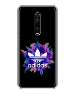 Чехол для Xiaomi Redmi K20 с картинкой «Взрыв красок Adidas»