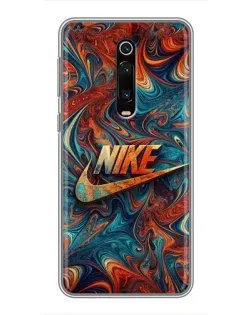 Чехол для Xiaomi Redmi K20 с картинкой «Nike в абстракции»