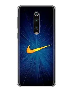 Чохол для Xiaomi Redmi K20 з картинкою «Синій пульс Nike»