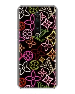 Чехол для Xiaomi Redmi K20 с картинкой «Неоновый микс Nike»