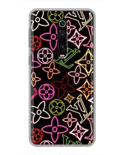 Чехол для Xiaomi Redmi K20 с картинкой «Неоновый микс Nike»
