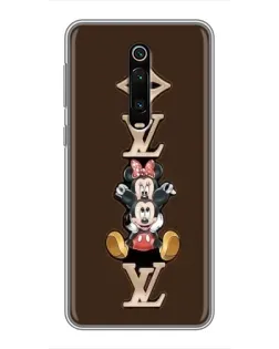 Чехол для Xiaomi Redmi K20 с картинкой «LV и Микки Маус»