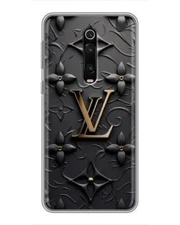 Чехол для Xiaomi Redmi K20 с картинкой «Кожаная текстура LV»