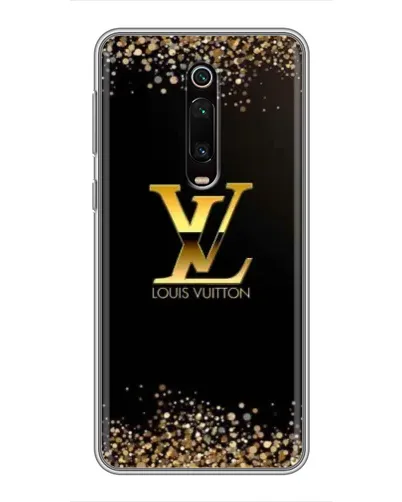 Чехол для Xiaomi Redmi K20 с картинкой «LV — золотые искры»