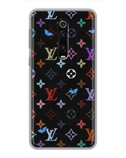 Чехол для Xiaomi Redmi K20 с картинкой «Цветная монограмма LV»