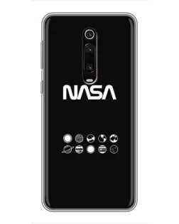 Чехол для Xiaomi Redmi K20 с картинкой «NASA — технический принт»