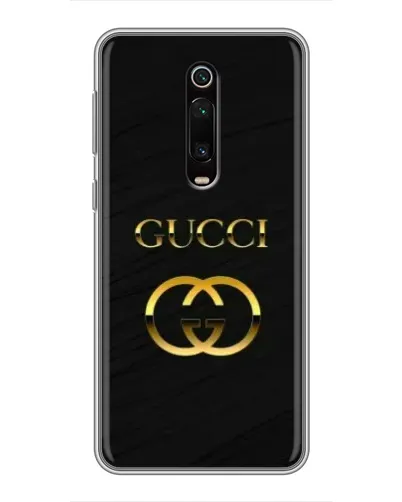 Чехол для Xiaomi Redmi K20 с картинкой «Золотой логотип Gucci»