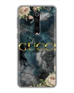 Чехол для Xiaomi Redmi K20 с картинкой «Абстрактные цветы Gucci»