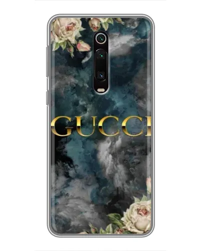 Чехол для Xiaomi Redmi K20 с картинкой «Абстрактные цветы Gucci»