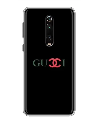 Чехол для Xiaomi Redmi K20 с картинкой «Gucci — красный градиент»