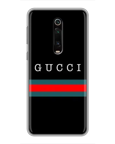Чехол для Xiaomi Redmi K20 с картинкой «Gucci — красный пояс»