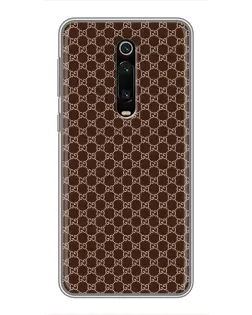 Чохол для Xiaomi Redmi K20 з картинкою «Gucci — шоколадна сітка» Чохол для Xiaomi Redmi K20 з картинкою «Gucci — шоколадна сітка»