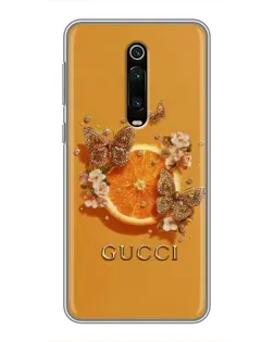 Чохол для Xiaomi Redmi K20 з картинкою «Gucci — золоті метелики» Чохол для Xiaomi Redmi K20 з картинкою «Gucci — золоті метелики»