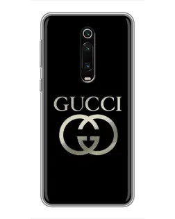Чохол для Xiaomi Redmi K20 з картинкою «Gucci — золото на чорному» Чохол для Xiaomi Redmi K20 з картинкою «Gucci — золото на чорному»