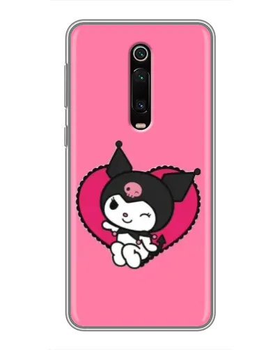 Чехол для Xiaomi Redmi K20 с картинкой «Kuromi — любовь в сердце»