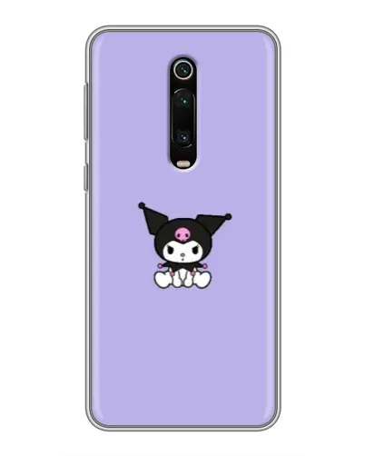 Чехол для Xiaomi Redmi K20 с картинкой «Kuromi — фиолетовый минимализм»