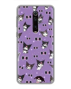 Чехол для Xiaomi Redmi K20 с картинкой «Kuromi — паттерн»