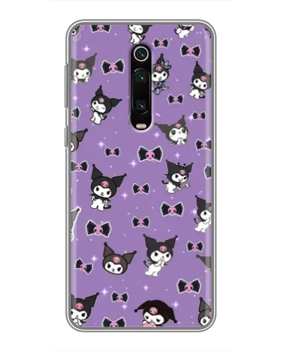 Чехол для Xiaomi Redmi K20 с картинкой «Kuromi — паттерн»