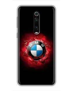 Чехол для Xiaomi Redmi K20 с картинкой «Логотип BMW — вспышка»