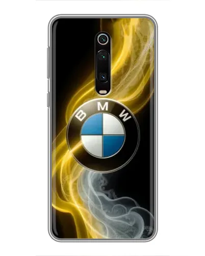 Чехол для Xiaomi Redmi K20 с картинкой «Золотистый дым BMW»