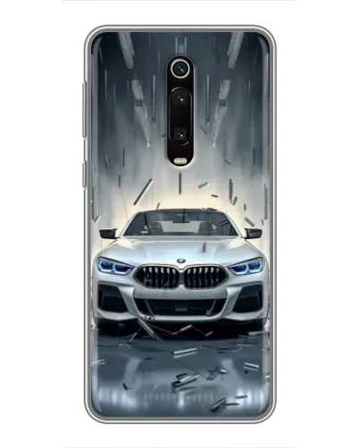 Чехол для Xiaomi Redmi K20 с картинкой «BMW в свете фар»