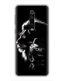 Чехол для Xiaomi Redmi K20 с картинкой «BMW и лев»