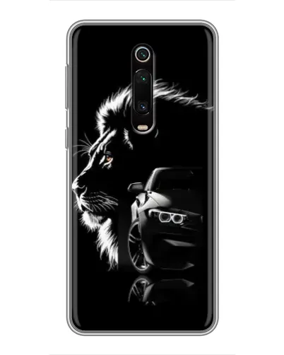 Чехол для Xiaomi Redmi K20 с картинкой «BMW и лев»