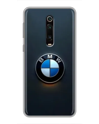 Чехол для Xiaomi Redmi K20 с картинкой «Логотип BMW — минимализм»