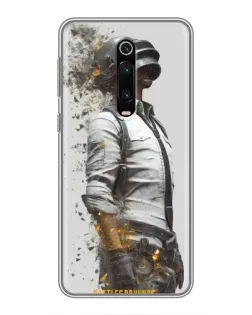 Чехол для Xiaomi Redmi K20 с картинкой «PUBG — боец в пыли»