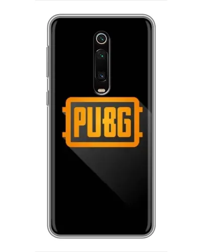 Чехол для Xiaomi Redmi K20 с картинкой «PUBG — рамка лого»