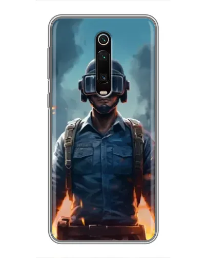 Чехол для Xiaomi Redmi K20 с картинкой «PUBG — реалистичный герой»