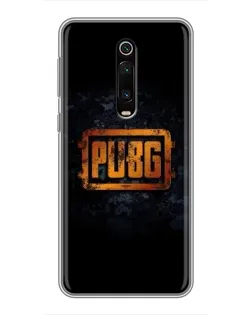 Чехол для Xiaomi Redmi K20 с картинкой «PUBG — золотой логотип»