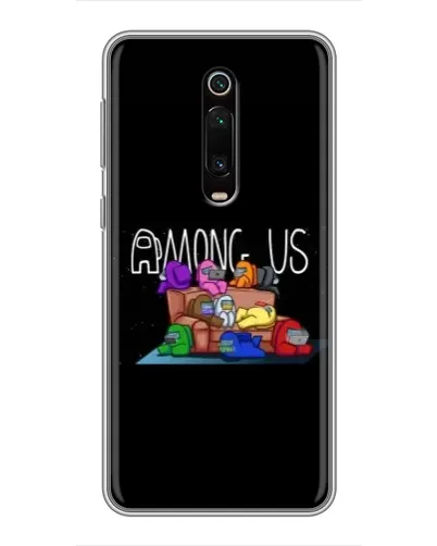 Чехол для Xiaomi Redmi K20 с картинкой «Логотип Among Us»