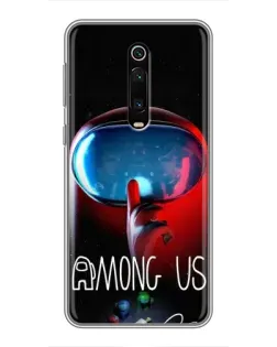 Чехол для Xiaomi Redmi K20 с картинкой «Красный импостер — макро» Чехол для Xiaomi Redmi K20 с картинкой «Красный импостер — макро»