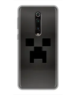 Чехол для Xiaomi Redmi K20 с картинкой «Черный крипер градиент»
