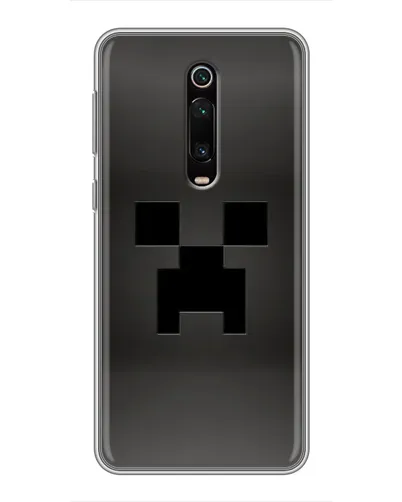Чехол для Xiaomi Redmi K20 с картинкой «Черный крипер градиент»