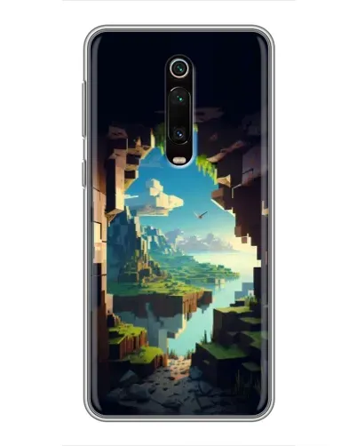Чехол для Xiaomi Redmi K20 с картинкой «Вид из пещеры»