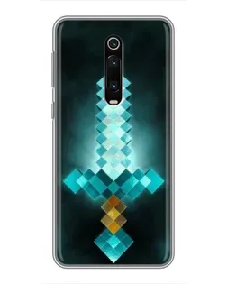 Чехол для Xiaomi Redmi K20 с картинкой «Алмазный меч неон»