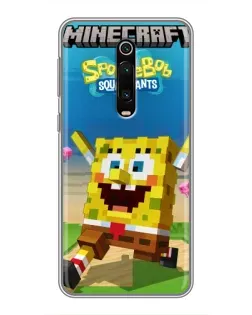 Чохол для Xiaomi Redmi K20 з картинкою «Губка Боб Minecraft» Чохол для Xiaomi Redmi K20 з картинкою «Губка Боб Minecraft»