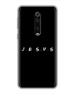 Чехол для Xiaomi Redmi K20 с картинкой «Точки веры J.E.S.U.S.»