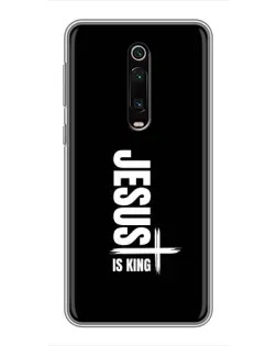 Чехол для Xiaomi Redmi K20 с картинкой «Вертикаль веры Jesus»