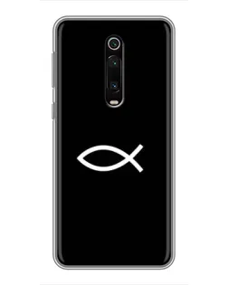 Чохол для Xiaomi Redmi K20 з картинкою «Символ риби Jesus»